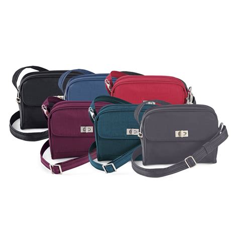 VaultPro RFID Crossbody Bag, Denier Nylon Convertible